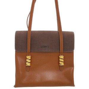 Loewe Velzquez Leather Shoulder Bag